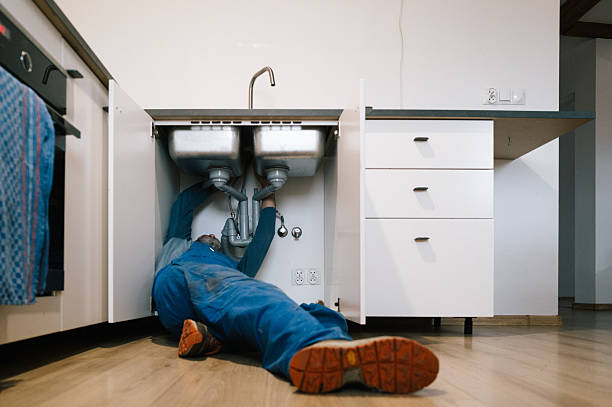 Professional Plumbing technician working in Darby, PA